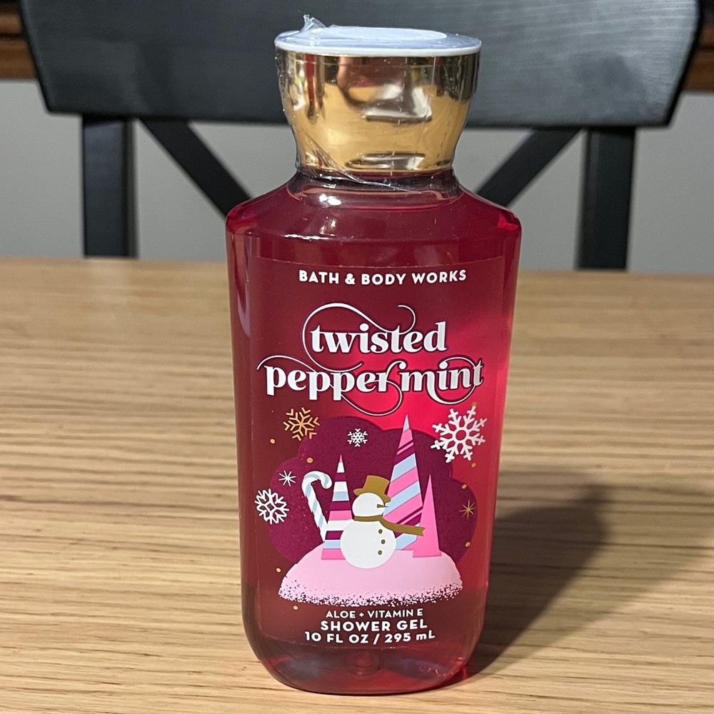 Bath & Body Works Shower Gel. Twisted Peppermint.